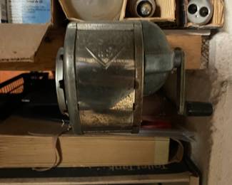 . . . vintage Boston pencil sharpener
