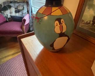 . . . penguin vase