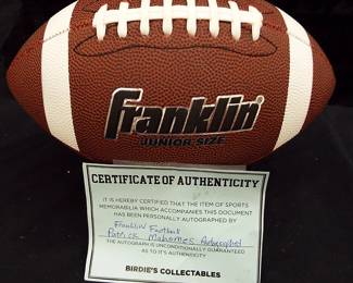 Patrick Mahomes Autographed Football