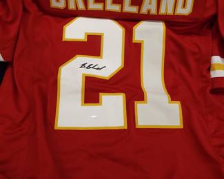 Breeland Signed Jersey - Witnessed by Beckett