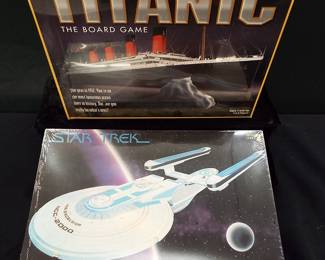 Titanic Board Game Star Trek Model