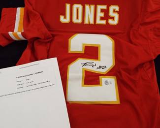 Ronald Jones Signed Jersey - Witnessed By Beckett