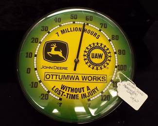 John Deere Wall Thermometer