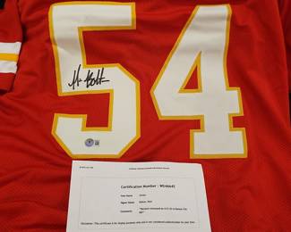 Bolton signed Jersesy - Witnessed by Beckett