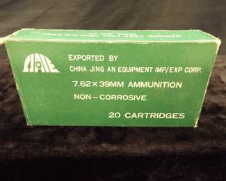 7.62 X 39mm Ammunition
