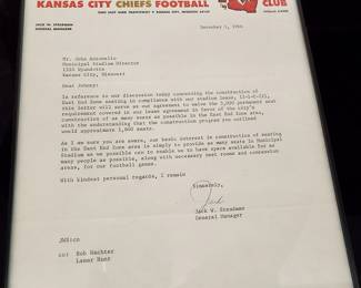 KC Chiefs Jack Steadman signed official paperwork
