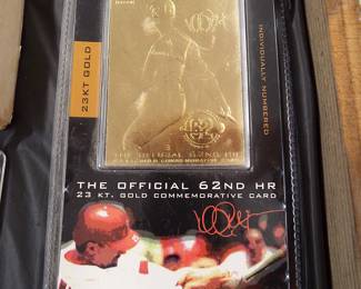 Mark McGwire 23Kt Card