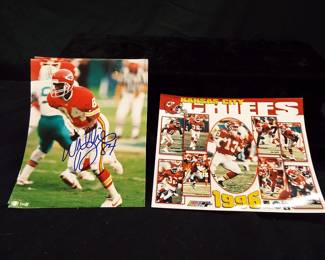 Willie Davis autographed picture