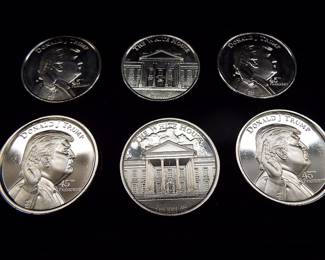 Donald Trump Silver Rounds 1 Oz and 2 Oz