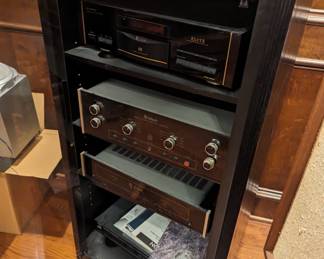 Mcintosh and Denon Stereo Components 