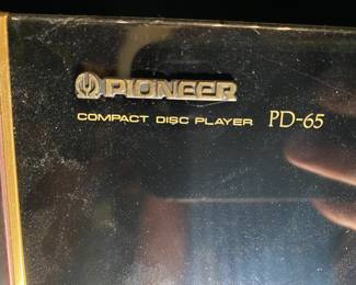 Pioneer PD-65 CD Player
