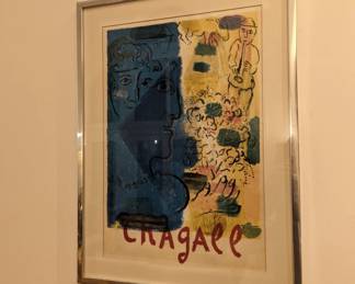 1967 Marc Chagall Print
