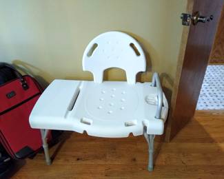 Medical shower bench