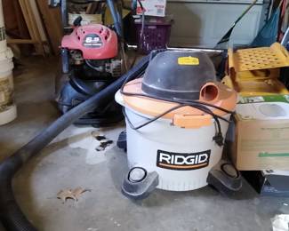 Ridgid wet/dry vac