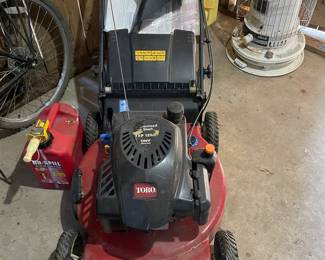 Toro lawnmower.