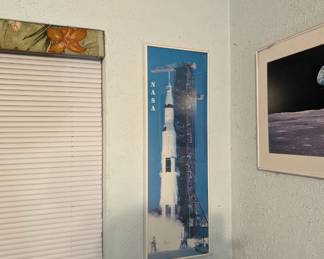 Rocket on launch pad