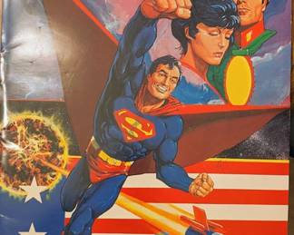 1984 DC Comics Superman 400 Art Print Portfolio – Jack Kirby, Howard Chaykin
