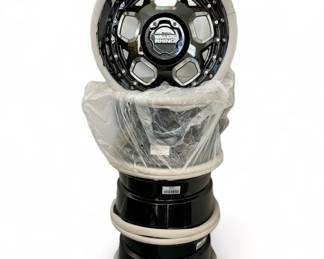 Set of 4 Black Rhino Tire Rims