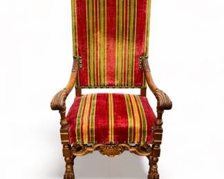 PAIR of French Renaissance Revival Armchairs