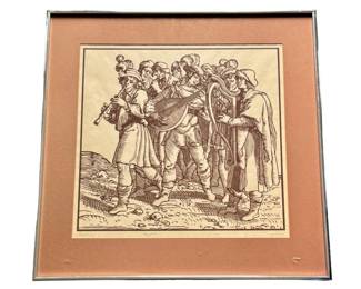 "The Minstrels" numbered 20/100