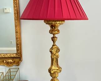 Pair of Gold Lamps