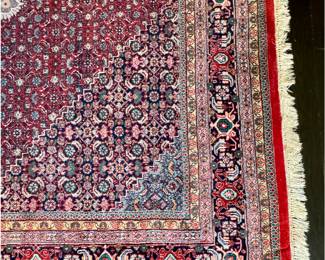 Indo Bijar pile rug (11' 7" x 8' 3")