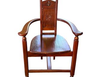 PAIR of Teak Wooden Chairs