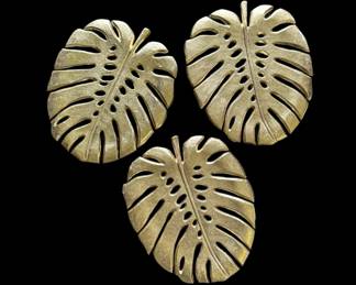 Hanging Gold Leaf Decor