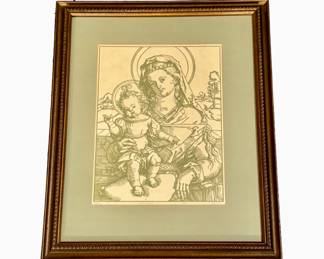Madonna and Child numbered paint 1/50
