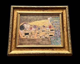 "The Kiss" by Gustuv Klimt