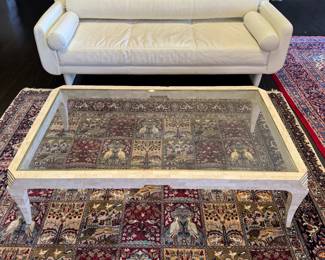 Glass Top Coffee Table