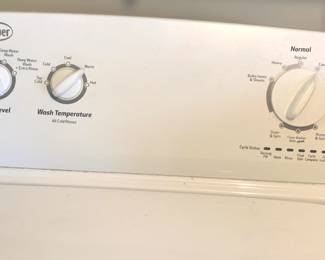 Close-up of Roper Washer