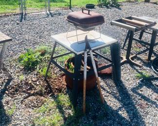 Misc. Patio tables / Lumber Roller