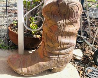 Cowboy Boot Planter