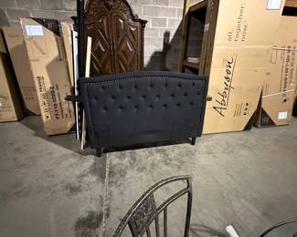 Black upholstered headboards in black, cream, ivory and grey $417 queen $377 full