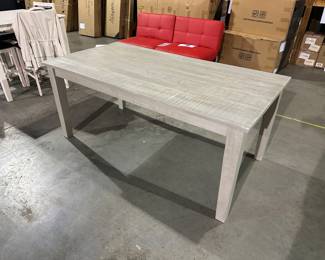 Dovetail Zion solid wood table $600