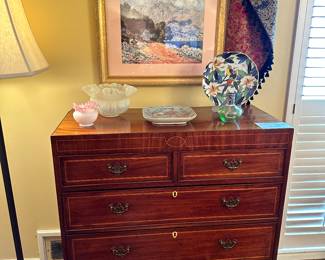 Chest, Monet Art, Decor