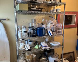 Small Kitchen Appliances, etc.