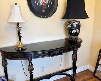 Entry Table, Lamp