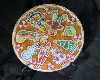 Holiday Gingerbread Platter