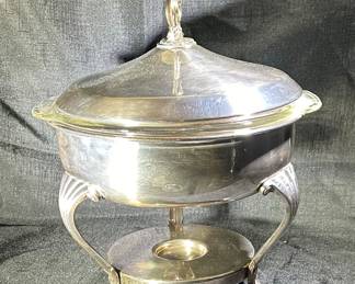 Silver Plate Chafing Dish