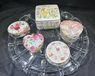 Vintage Trinket Boxes