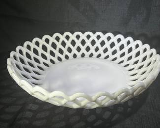 Fenton Lace Edge Centerpiece Bowl