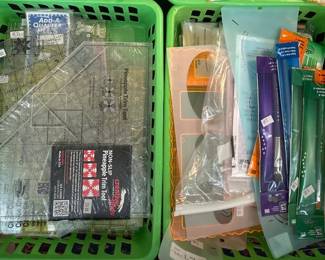 Quilting Grids and Rulers, Brushes and Stenciling Supplies