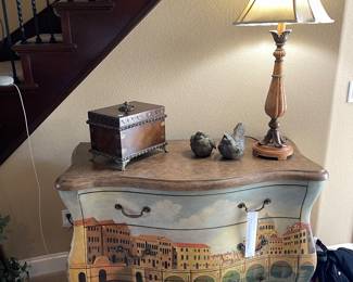 Charing hand painted dresser - console