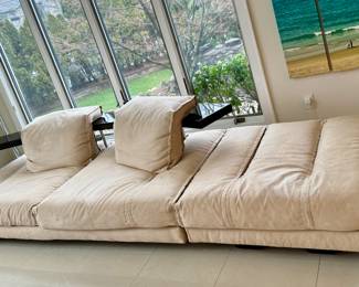 Saporiti Italia art deco, sectional sofa