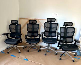 Ergonomic X-Chair Wing Management Task Chairs with Head Support