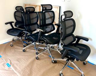 Ergonomic X-Chair Wing Management Task Chairs with Head Support
