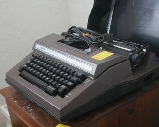 vintage typewriter