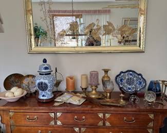 Bernhardt Asian Chinoiserie Alter Table Console Mid Century